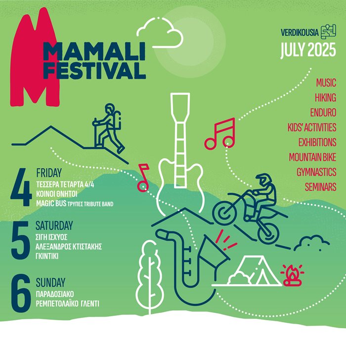 Δελτίο τύπου – Mamali Festival 2025